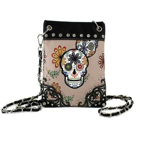 Betsey Johnson Skull Embossed Quilted Backpack Heart  display picture 3