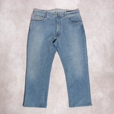 Ben Silver Charleston Blues Mens Waterman USA Made Blue Denim Jeans 34x26 U510