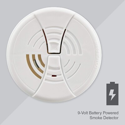 First Alert FG200B Family Gard Basics Smoke Alarm Battery  Smoke Detector (4 ct)