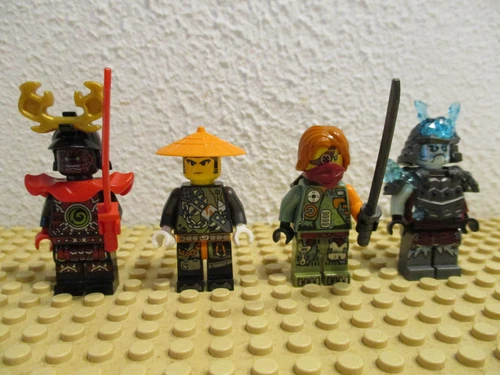 ( D2/6-74 ) LEGO Ninjago Figuren Set Ronin Drachen Jäger Stein Armee Eis Krieger