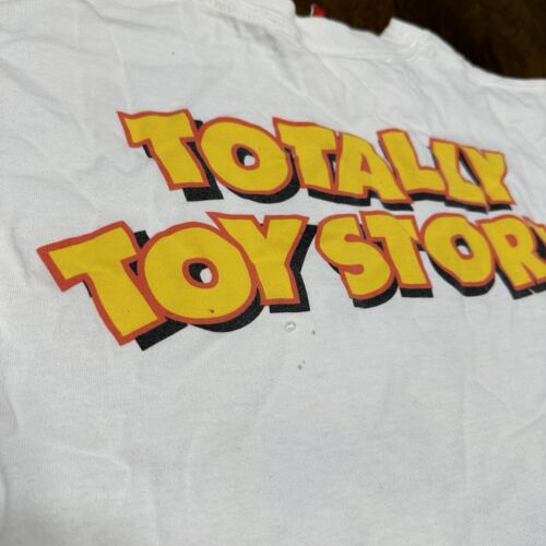 Maglietta Vintage Totally Toy Story Buzz Lightyear Buzz Off Medium - Foto 8 di 11