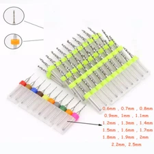 Tungsten Steel Carbide PCB CNC Micro Twist Drill Bits Milling Rotary 0.6mm-2.5mm