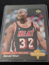Rare Old 1992-93 Upper Deck - NBA All-Star Collector Set #31 Harold Miner (RC)