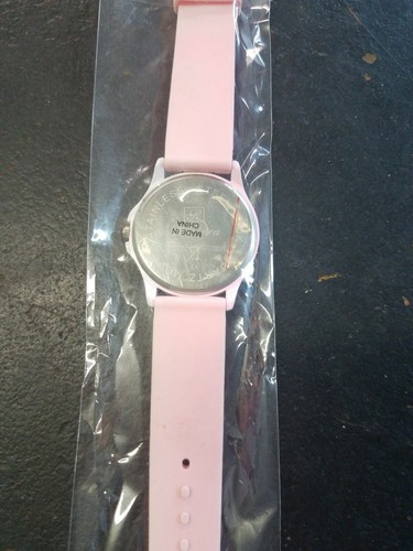 Nurse Sport Watch Pink Silicone EZ Clean Band Nursing Jeweled face - Picture 5 of 5