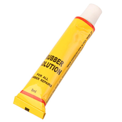 Kit Riparazione Gomma Bici Bucatura Ruota Pneumatico Bicicletta Colla Toppe aria Kit Riparazione Gomma Bici Bucatura Ruota Pneumatico Bicicletta Colla Toppe aria