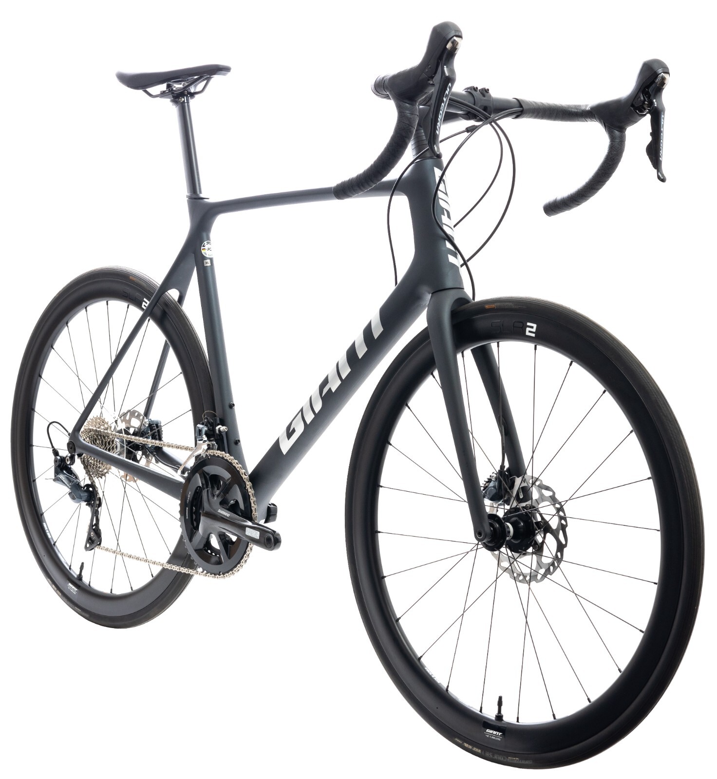 Дорожный велосипед Giant TCR Advanced 1 Disc Carbon 2x11s XL черный Shimano Ultegra 2021 40379000₽