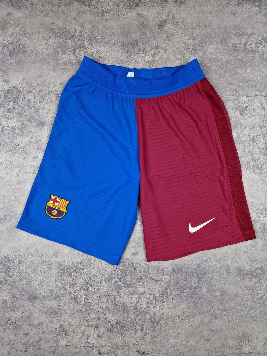 Nike Barcelona 2022/23 Home Football Soccer Shorts VaporKnit Size XS