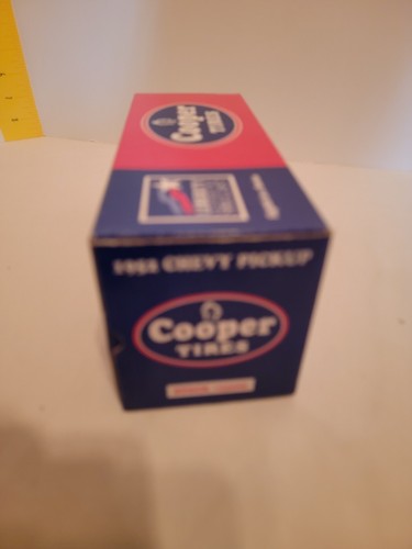 Cooper Tires 52 Chevrolet 3100 Pick Up With Sideboards & Load Die Cast Bank NIB - Picture 5 of 8