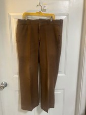 Vintage Sears Men's Pants Permanent Press 34/26 Work Wear