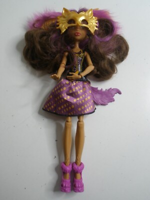 Monster High Clawdeen Wolf Ghoul to Wolf Transformation w/Shoes Dress