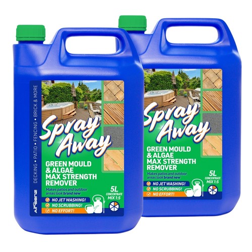 Patio Cleaner Algae Green Mould Remover Killer Liquid Deck Spray Away