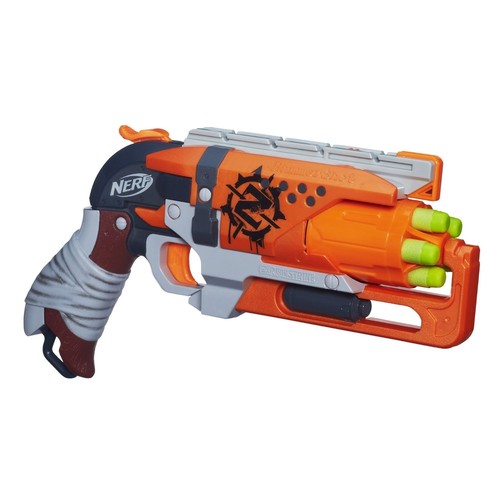NERF Zombie Strike Hammershot Dart Gun - Frustration Free Packaging