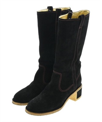 CHANEL Boots Black 37(Approx. 23.5cm) 2200313140273 | eBay