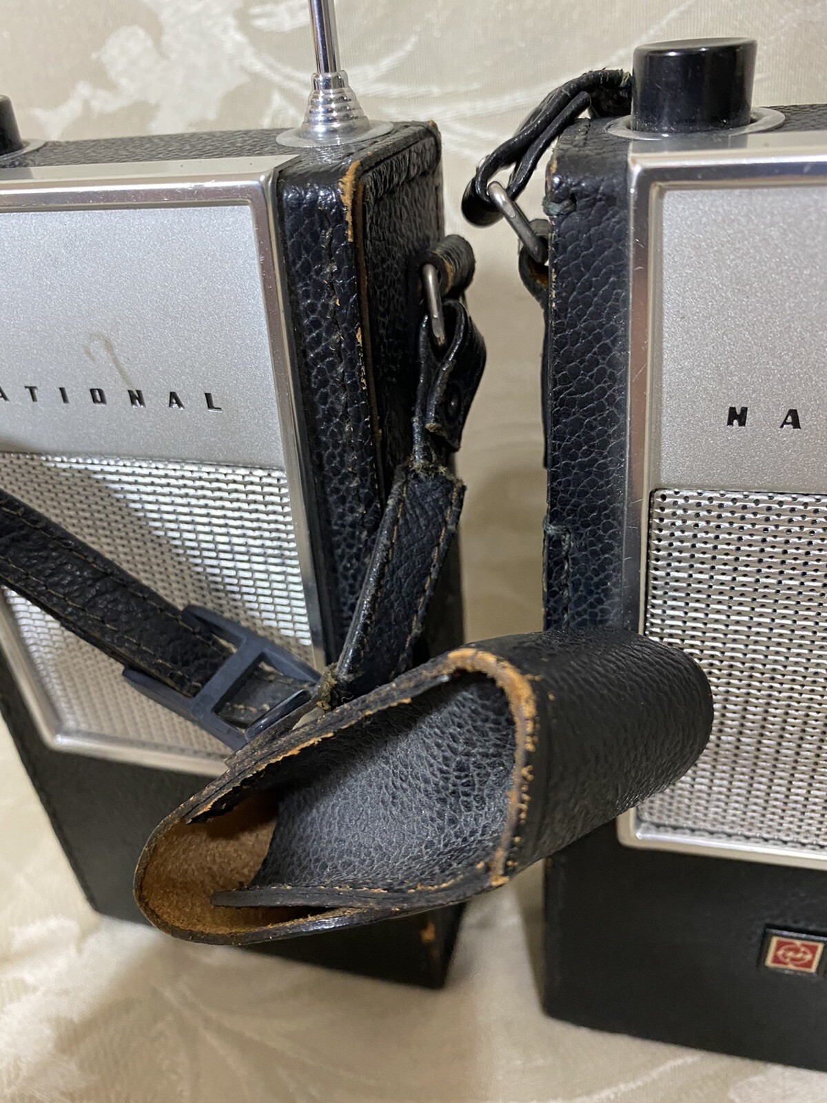 Vintage National Pair of T1 Transceiver Walkie Talkies Made in Japan