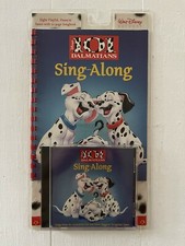 Walt DIsney's 101 Dalmatians Sing-Along CD with Book BRAND NEW UNOPENED