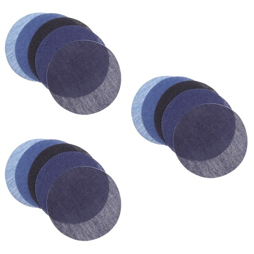 Set of 3 Elbow Patch Patches for Sweaters Iron Denim Knee Cloth Decal - Picture 3 of 12