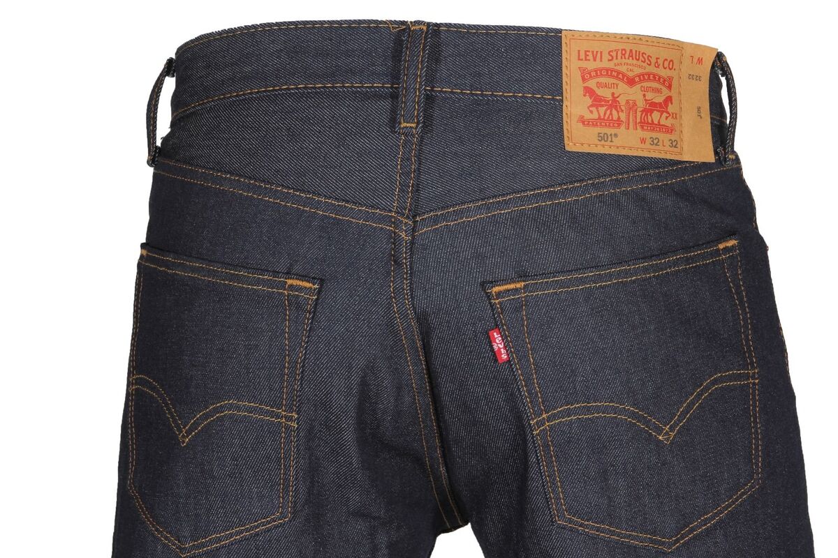 Levis 501 Jeans Original Size 36 X 32 Straight Leg Shrink to Levis 501 Jeans Original Size 36 X 32 Straight Leg Shrink to