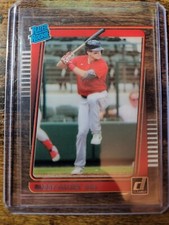 2021 Chronicles Bobby Dalbec Clearly Donruss Rated Rookie RC #16 Boston Red Sox
