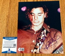 Gavin Rossdale Bush Sixteen Stone Razorblade Suitcase Signed 8x10 Photo Beckett