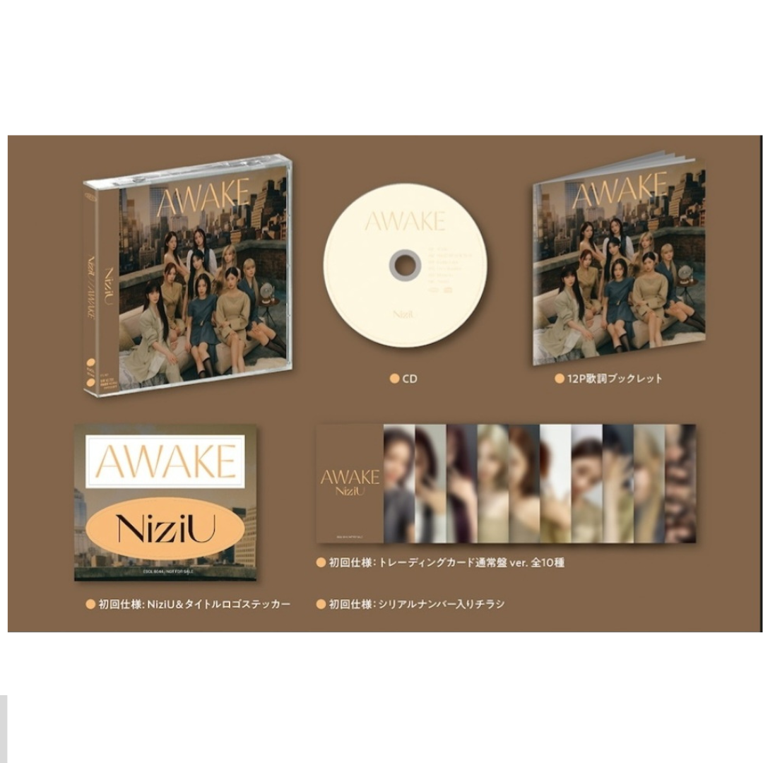 NiziU AWAKE 1st Mini Album Sealed CD Photo card included | eBay NiziU AWAKE 1st Mini Album Sealed CD Photo card included | eBay