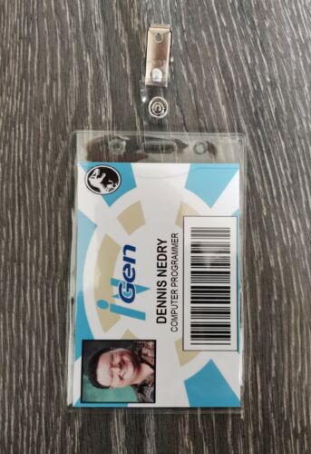Jurassic Park - Clip-on InGen ID Photo Pass Badge Set Prop Collection Cosplay - Picture 20 of 53