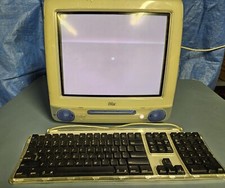 Apple Imac M5521 Blue Computer with Keyboard - Untested