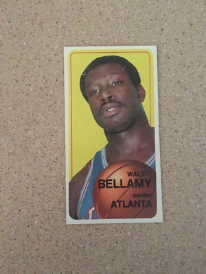 VINTAGE 1970-71 TOPPS WALT BELLAMY #18 POOR TO VG OLD ATLANTA HAWKS