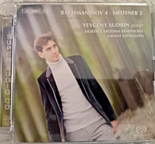 Rachmaninoff 4 Medtner 2-Yevgeny Sudbin piano AUDIOPHILE NC Symhony, Llewellyn M