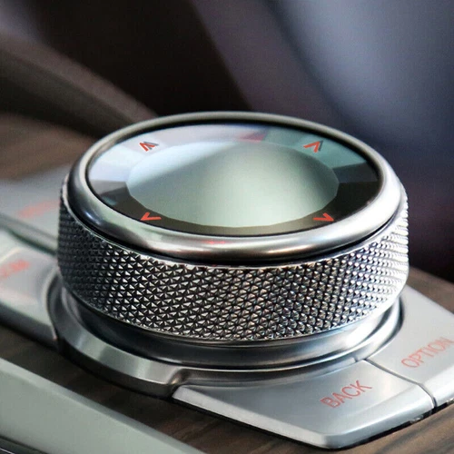 1X Auto Kristall Multimedia Knopf Knopf Abdeckung Blende für BMW F25 F30 F11 F20 iDrive - Bild 5 von 12