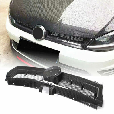Dry Carbon Kühlergrill Grill Frontgrill Passt für VW Golf 7 MK7 VII GTI R 14-17