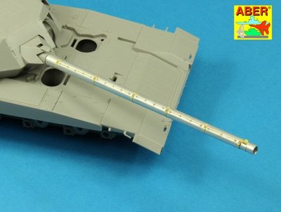 125mm 2A82 & 12,7mm KORD BARRELS to T-14 ARMATA (MENG TAKOM ZVEZDA) #35L187 ABER