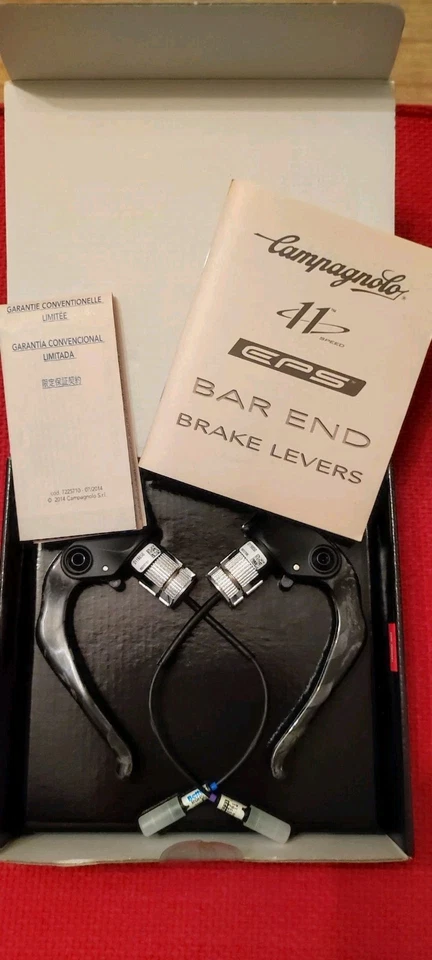 NEW Campagnolo Record EPS 11 Speed Bar-End Brake Levers/Shift Control Carbon - Image 4 of 4