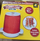 Yummy Can Bacon Microwaveable Bacon Cooker,Mess-Free,Splatter-Proof, Easy to Use