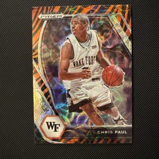 2021-22 Panini Prizm Draft Picks - Chris Paul #68 - Choice Tiger Stripes Prizm