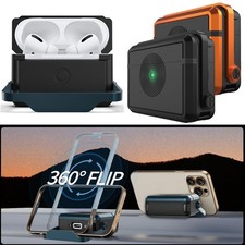 For AirPods Pro2/Pro Rugged Stand Earphone Case Shockproof Cover with Lanyard