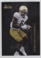 2021 Wild Card MATTE Retail Black Jeremiah Owusu-Koramoah #MBC-35 Rookie RC 11ur. rookie card picture