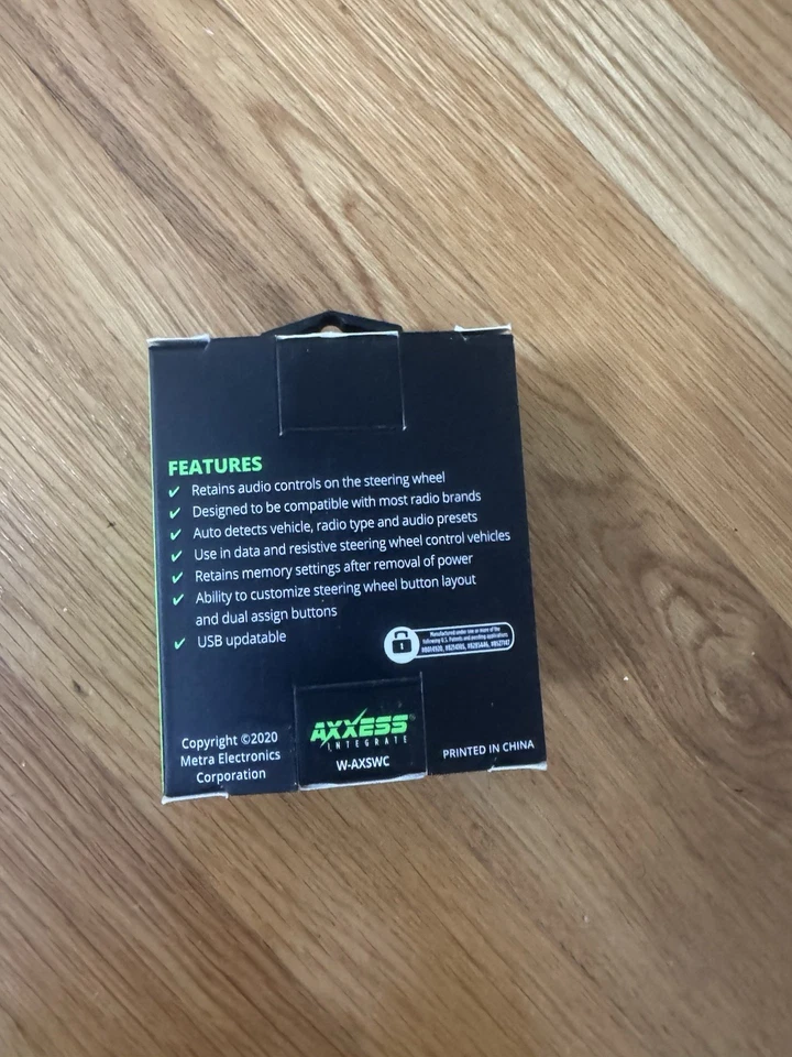 Interfaz de control del volante para receptores del mercado de accesorios Axxess AXSWC-1 Foto 3 de 4