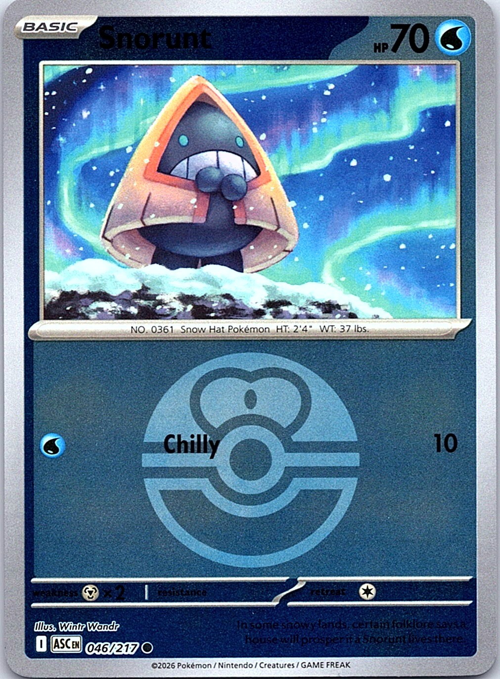 ME: Ascended Heroes #046/217 Snorunt