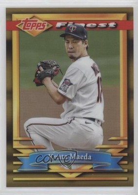 2021 Topps Finest Flashbacks Gold Refractor 41/50 Kenta Maeda #10 0hw6