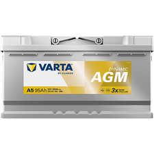 VARTA Silver AGM A5 / G14 019AGM Battery Audi A4 1.8 TFSI B8 (8K) (2011-2017)