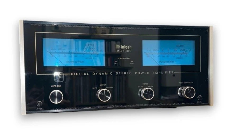 McIntosh MC7300 Vintage Stereo Power Amplifier Works well [230V / EU plug] - image 2 of 4