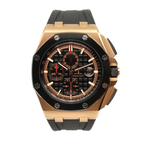 Audemars Piguet Royal Oak Offshore 18K Rose Gold Watch 26401RO...