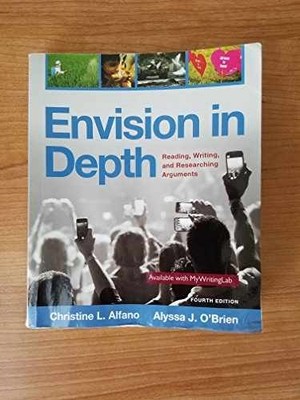 Envision in Depth: Reading, - Paperback, by Alfano Christine L.; - Acceptable