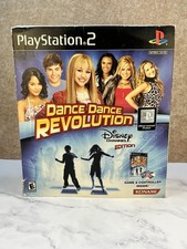 Dance Dance Revolution Disney Channel Edition PS2 Dance Pad Bundle Box