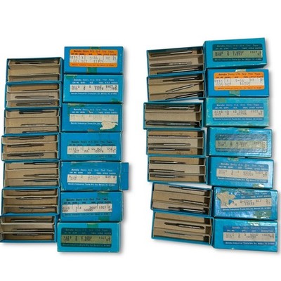 Bendix Besly Cutting Tools High Speed Ground Thread Taps Mixed Sizes, 40 Pcs