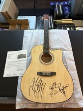Post Malone Signed Autographed Insc 41 Inch Acoustic Guitar JSA LOA COA RARE Hot