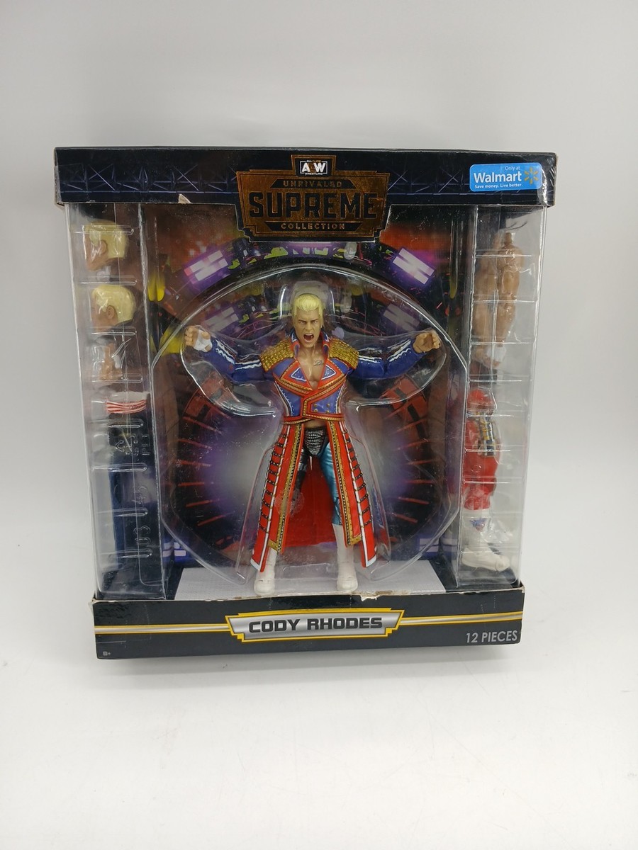 Cody Rhodes Jazwares AEW Unrivaled Supreme Collection 6” (Box