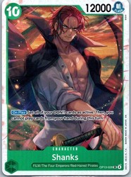 Shanks (028) OP13-028 Carrying On His Will Foil Super Rare One Piece TCG