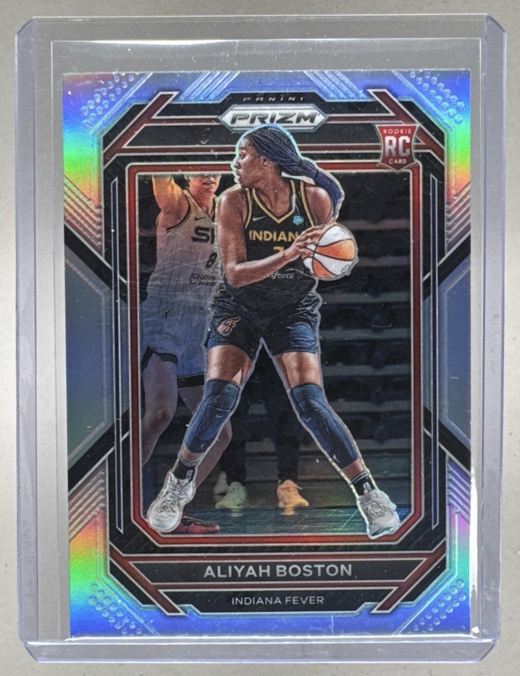 Aliyah Boston 2023 Panini Prizm WNBA #133 Silver Rookie RC