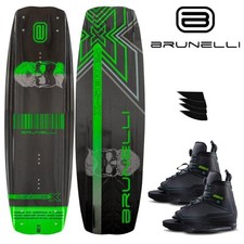 BRUNELLI CARBON Wakeboard SET 145cm Board mit JOBE MAZE 40-46 Wakeboardbindung